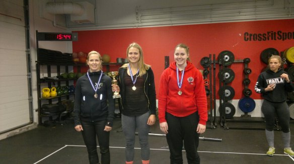 Sigurvegarar í kvennaflokki Haustmóts LSÍ 2013