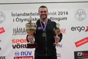 Gísli Kristjánsson á góðri stund