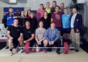 Hópurinn á Akureyri