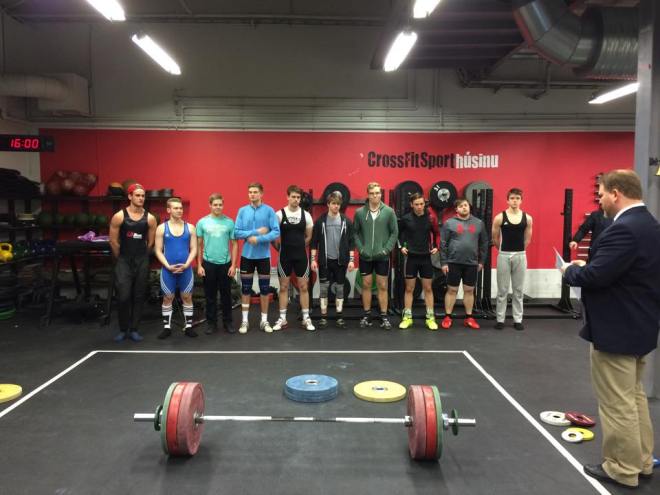 Hópurinn eftir mótið