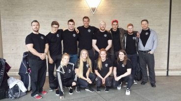 Hópurinn mættur til Danmerkur