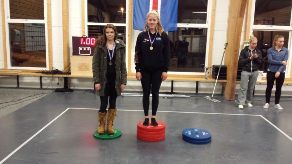 Freyja Mist (LFR) og Helena Ingvarsdóttir (LFK)