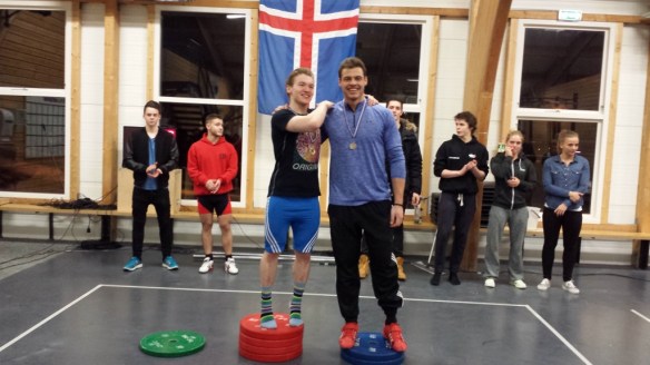 Sindri Pétur (LFR) og Stefán Velemir (FH)