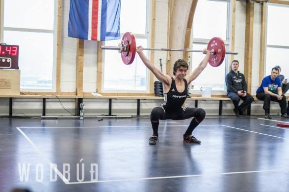 Arnór Gauti (LFG) með nýtt íslandsmet 17 ára og yngri í -69kg flokki