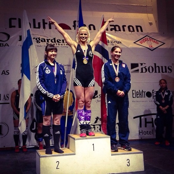 Anna Hulda Norðurlandameistari