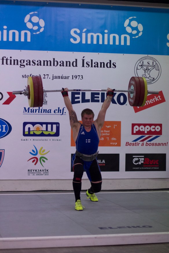 Fininn Sami Raappana varð stigahæstur karla með 343,2 Sinclair stig