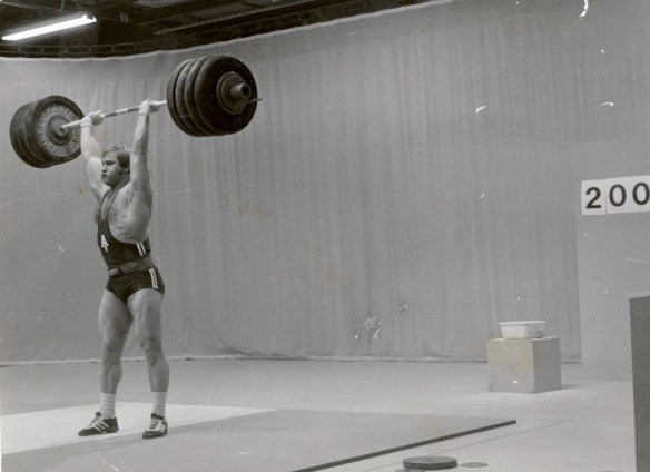 Guðmundur lyfti 200kg í jafnhendingu stuttu eftir ólympíuleikana 1976