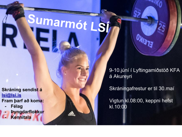 Sumarmót-auglýsing